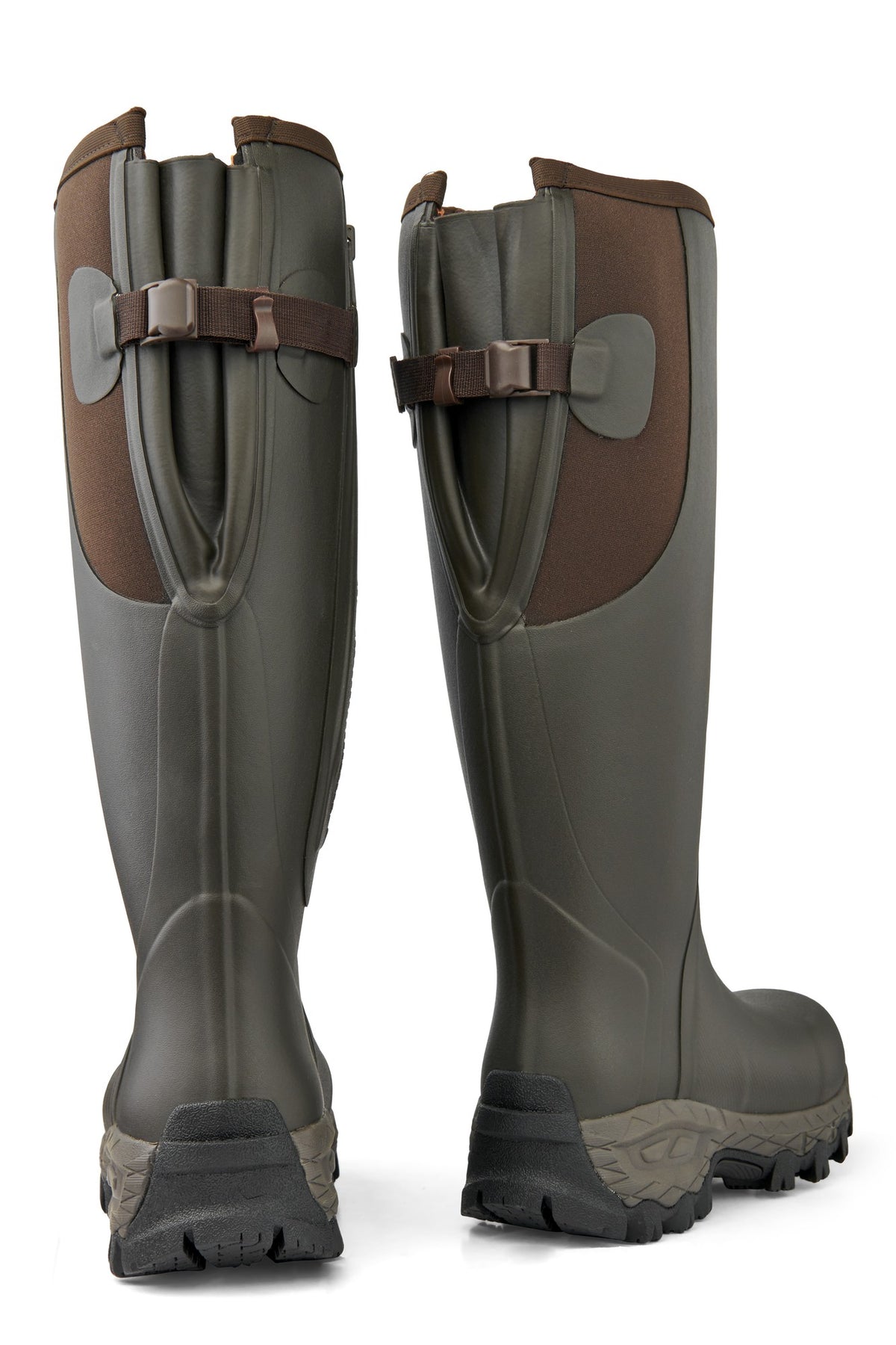 Moor Country Lady 17" Stiefel mit Seiten-Reißverschluss Dunkel Braun - Gateway1