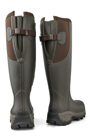 Moor Country Lady 17" Stiefel mit Seiten-Reißverschluss Dunkel Braun - Gateway1