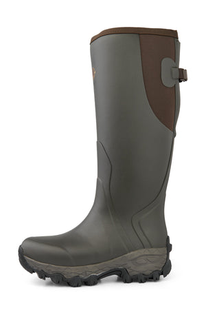 Moor Country Lady 17" Stiefel mit Seiten-Reißverschluss Dunkel Braun - Gateway1