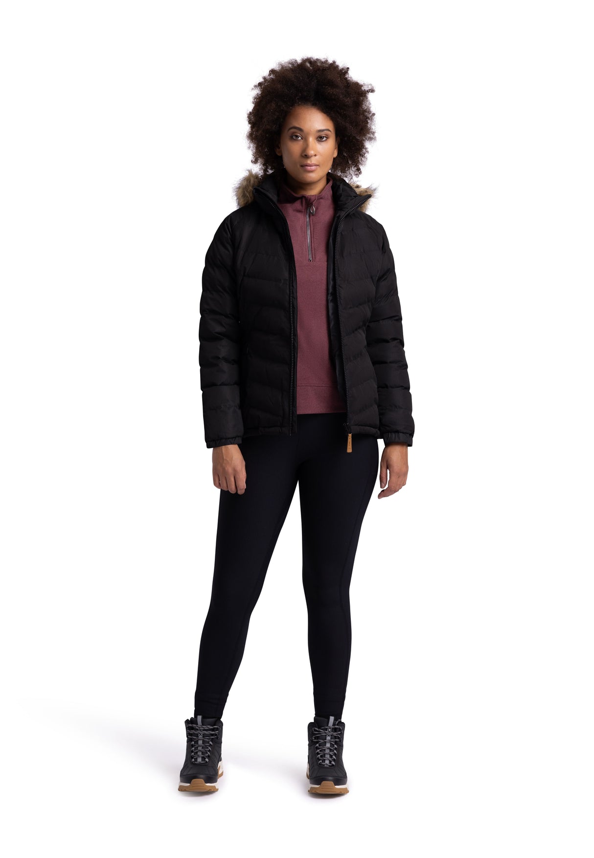 Nadina - Black / Black - Trespass