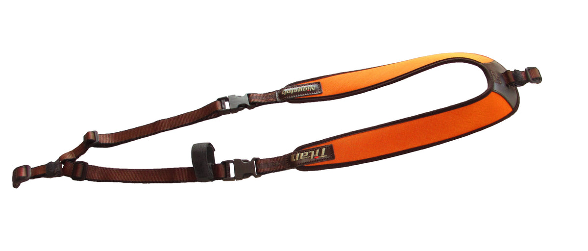 Titan II Rucksackriemen Orange/Braun - Niggeloh