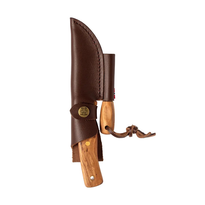 FEMUNDEN Messer + Feuerzeug mit Etui - Øyo