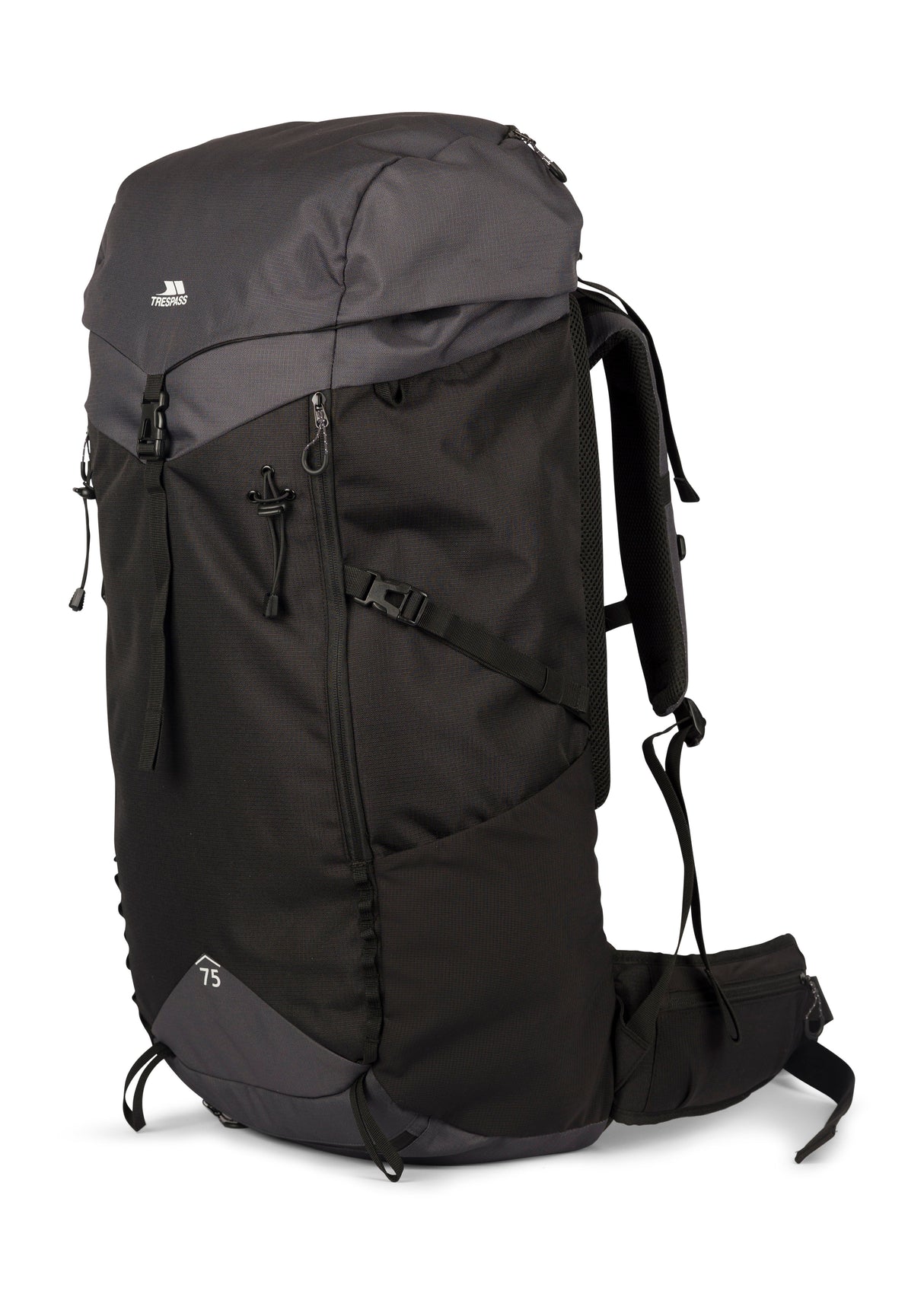 Pass 75 - Black / Dark Grey - Trespass