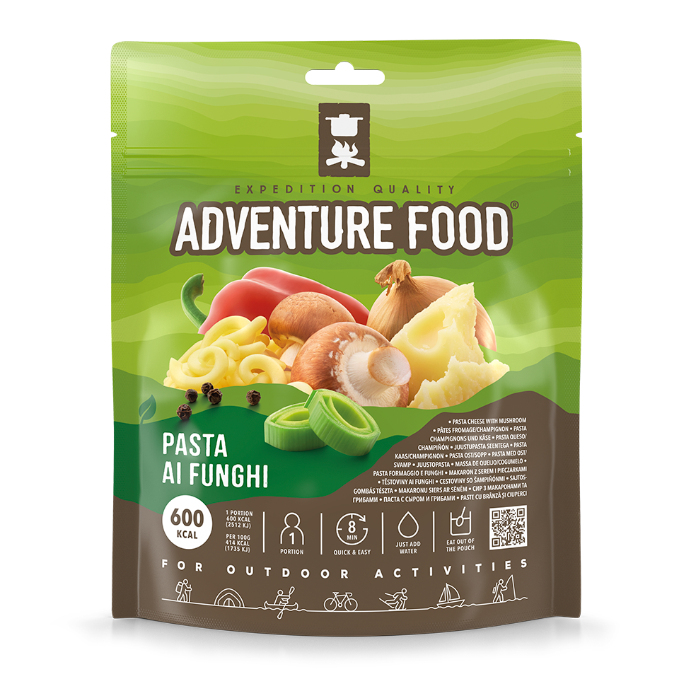 Pasta ai Funghi - Adventure Food