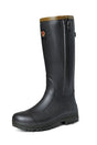 Pheasant Game 18" Leder Seiten-Reißverschluss - Black Olive – Gateway1