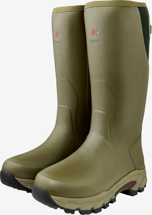 Pro Shooter 18 7mm mit Seitenzipp - Oliv - Gateway1