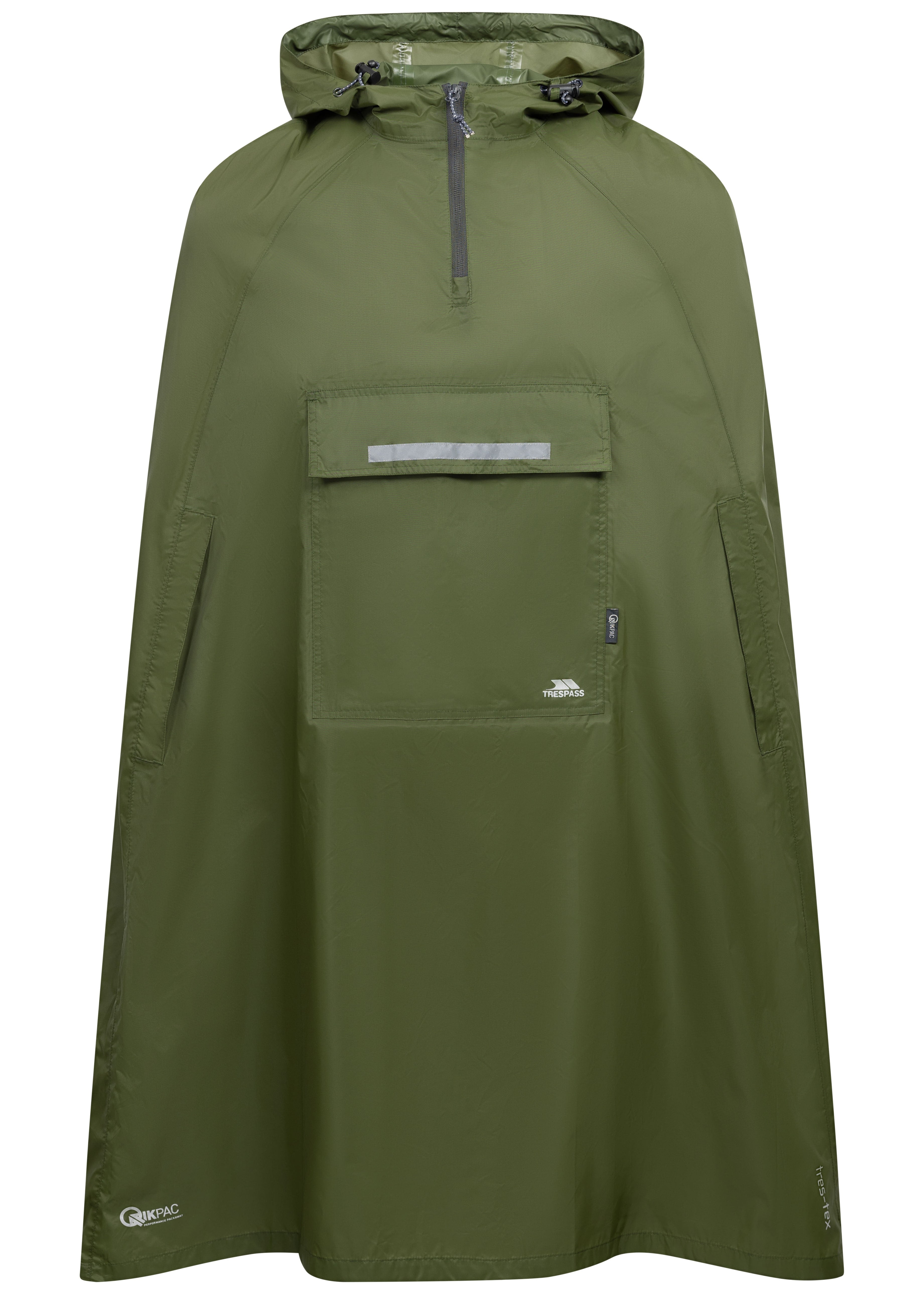 Qikpac Poncho - Moss - Trespass