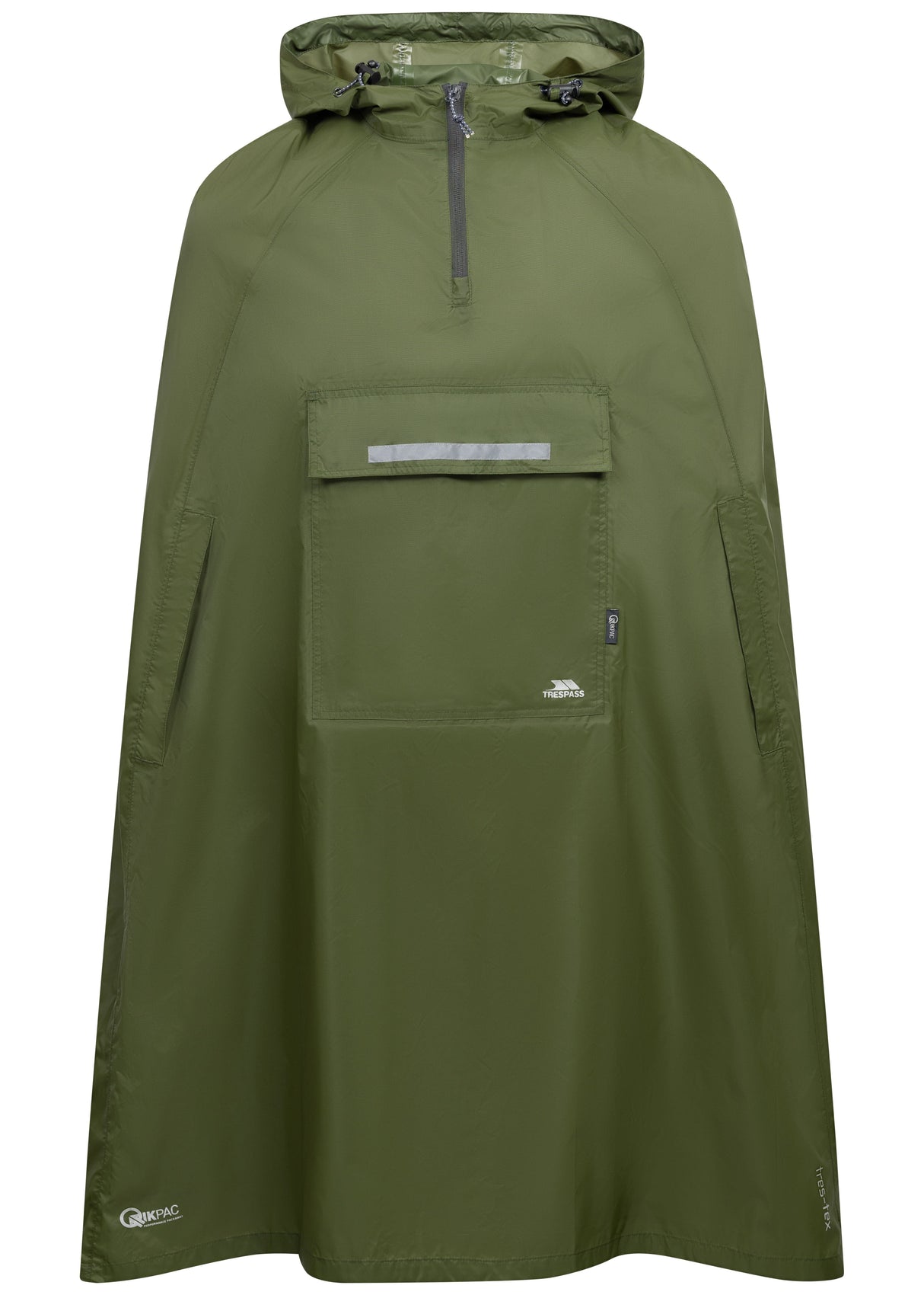 Qikpac Poncho - Moss - Trespass