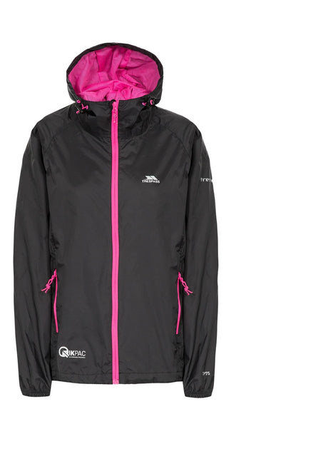 Qikpac Female Jkt - Black - Trespass