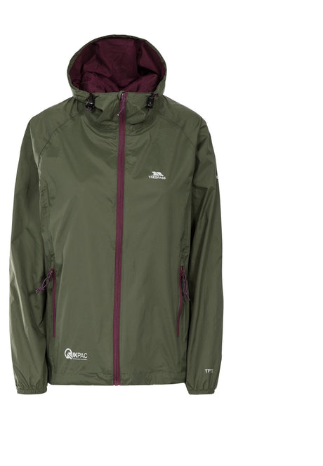 Qikpac Female Jkt - Moss - Trespass