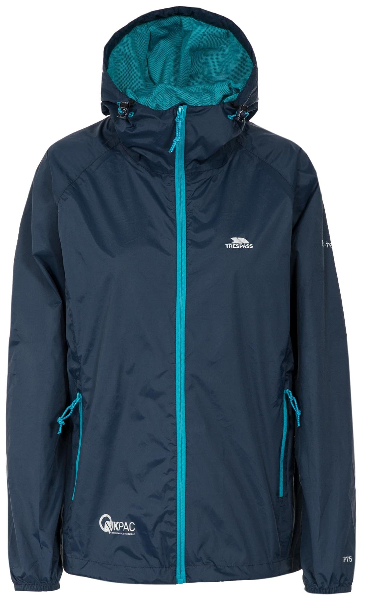Qikpac Female Jkt - Navy - Trespass