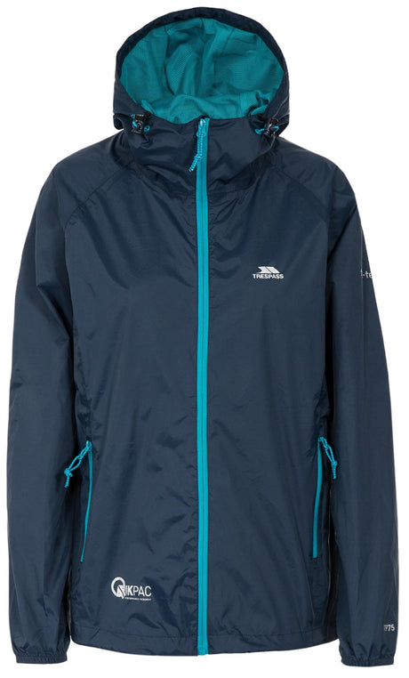 Qikpac Female Jkt - Navy - Trespass
