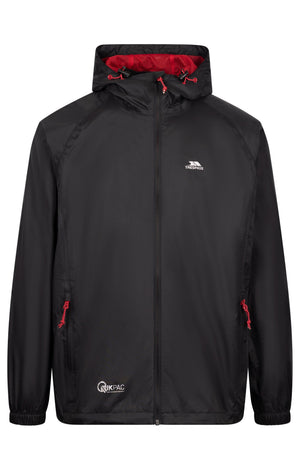 Qikpac Jacket - Black/red - Trespass
