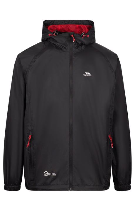 Qikpac Jacket - Black/red - Trespass