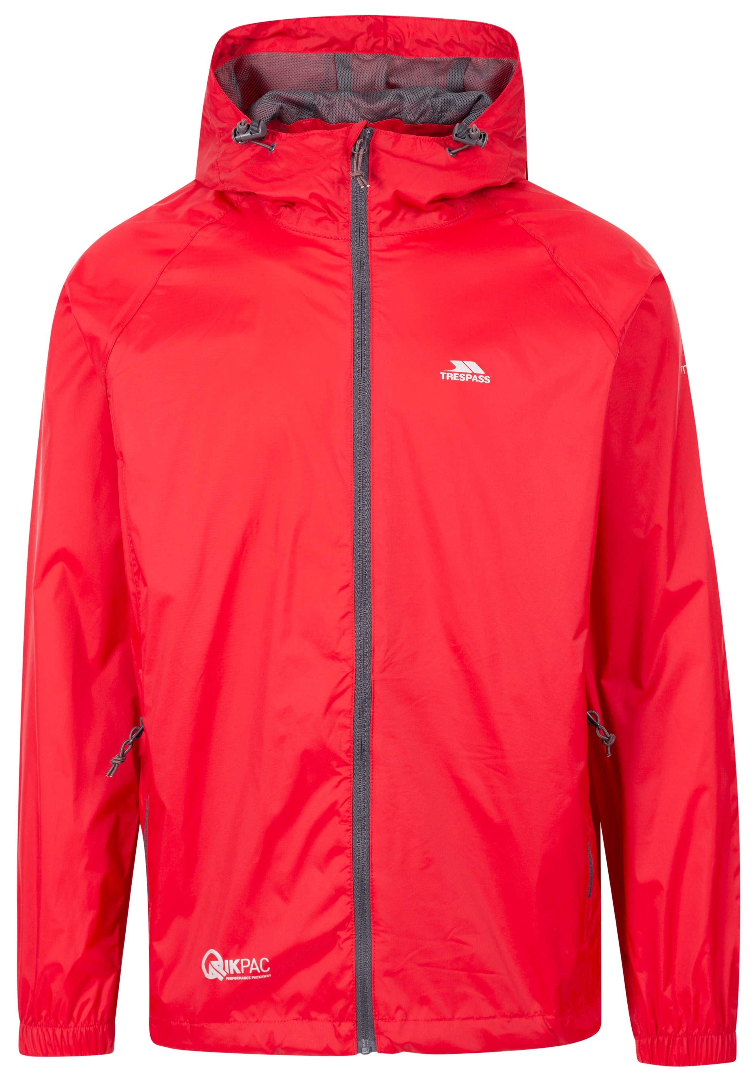 Qikpac Jacket - Red - Trespass