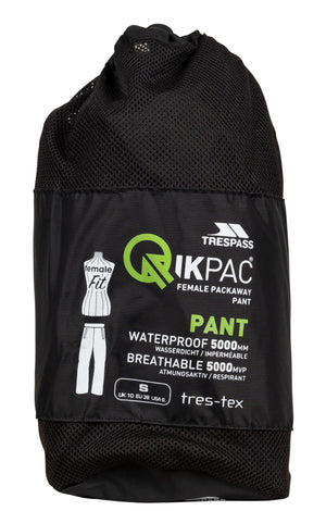 Qikpac Pant - Black - Trespass