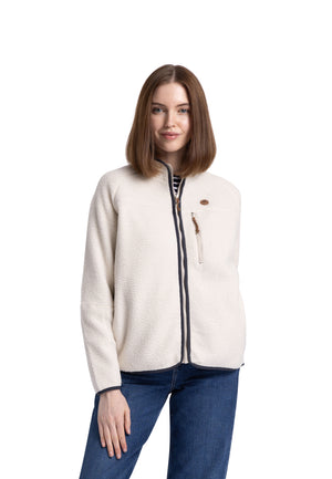 Quake- Female Fleece Jacket at300 - Ghost - Trespass