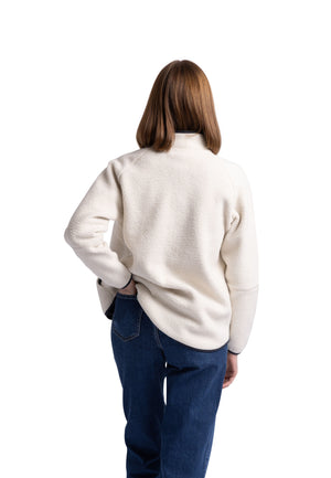 Quake- Female Fleece Jacket at300 - Ghost - Trespass