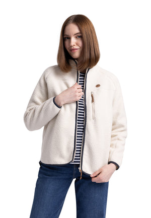 Quake- Female Fleece Jacket at300 - Ghost - Trespass