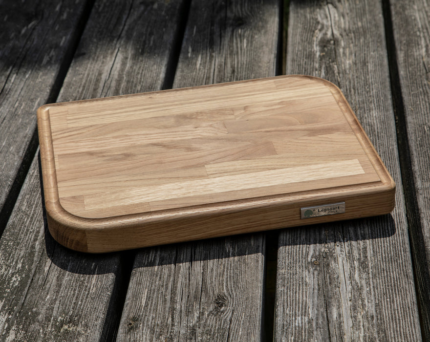 ARENA Schneidebrett Groß, Eiche, 37x28x4 cm - Legnoart