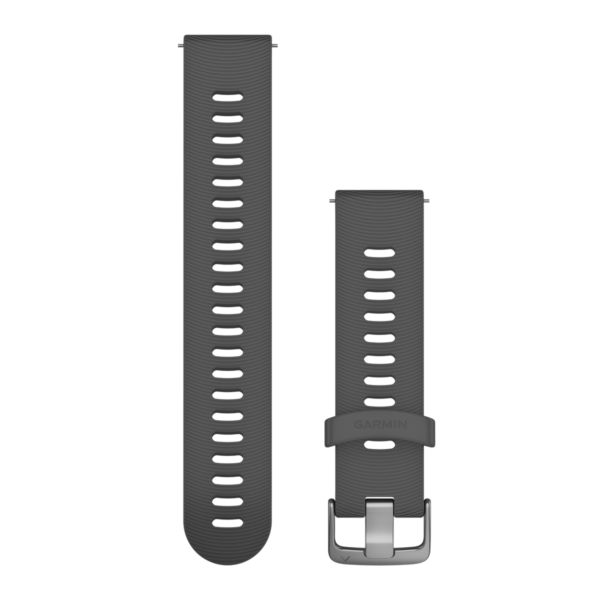 Quick Release remme (20 mm), Berry silikonerem, rustfrit stål hardware 2