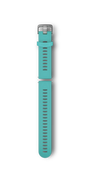 Quick Release remme (20 mm), Aqua silikonerem, rustfrit stål hardware 1