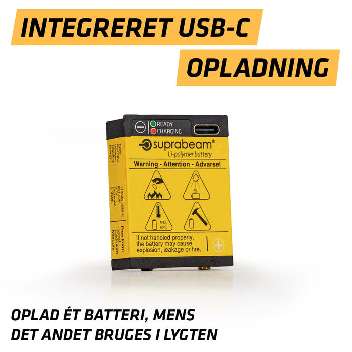 S4
 wiederaufladbar – Suprabeam