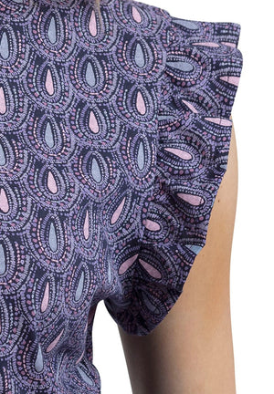 Salma - Navy Print - Trespass