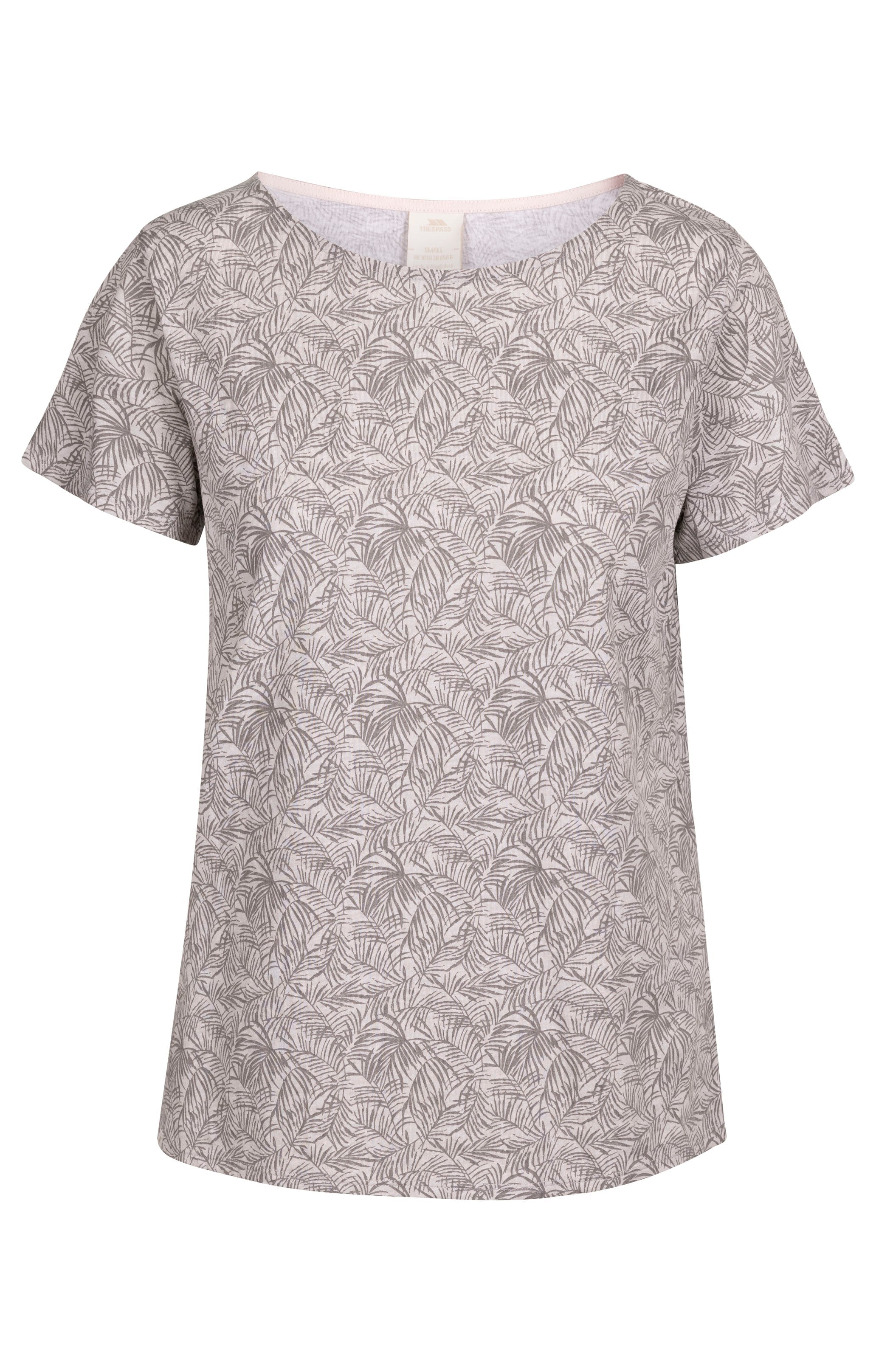 Simona - Grey Marl Print - Trespass
