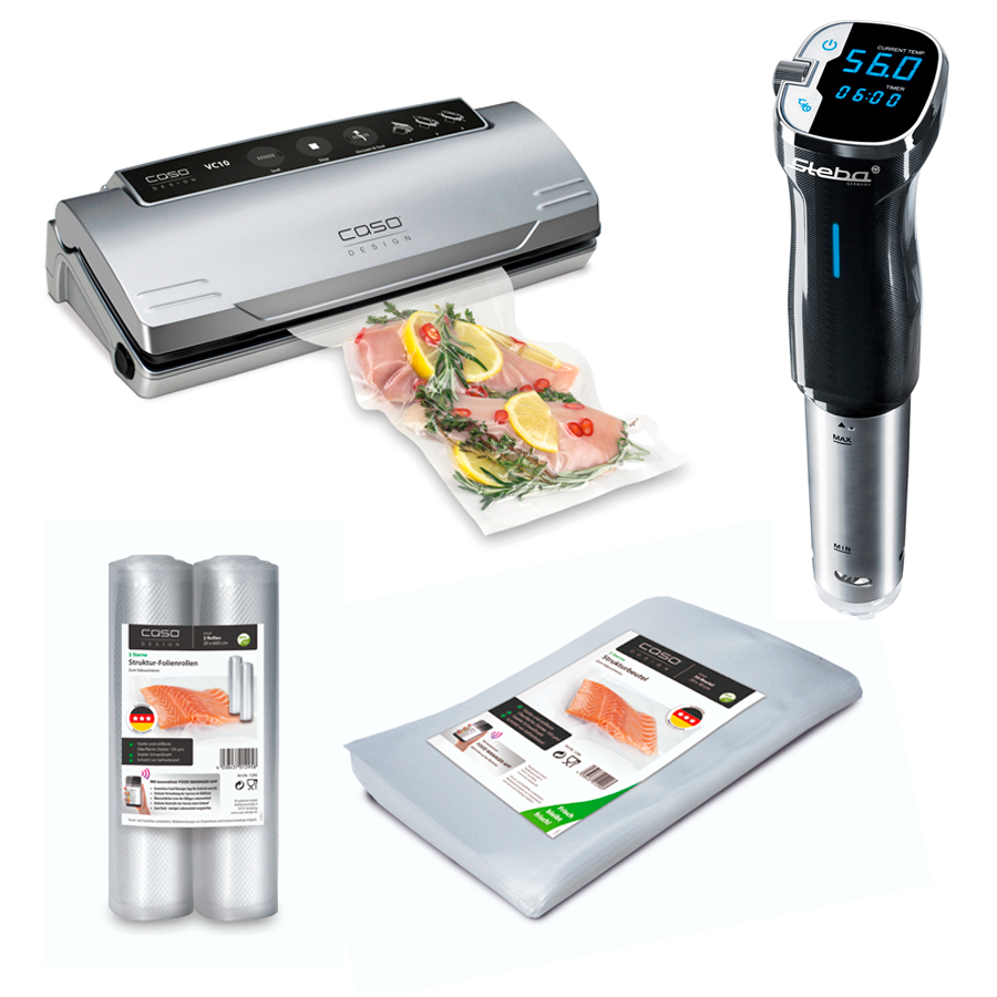 Sous-Vide-Set STSV50 + CS1340 + CS1290 + CS1295