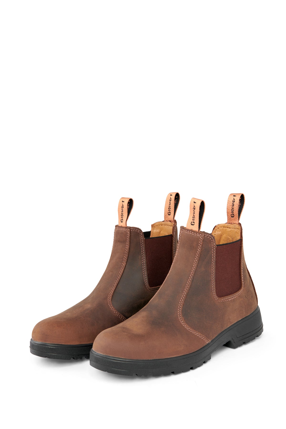 Chelsea-Stiefel zum Reinschlüpfen Dunkelbraun - Gateway1