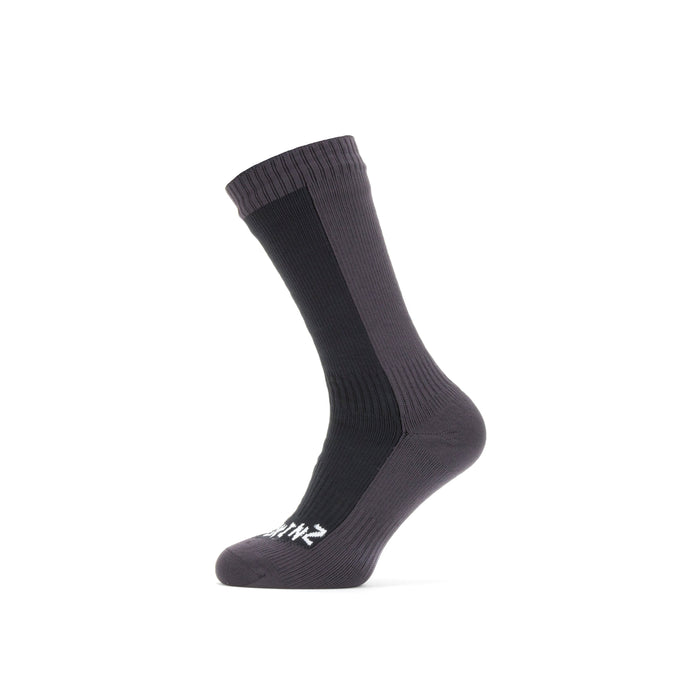 Starston WP Cold Wt. Mid Sock - Sealskinz - Black/Grey