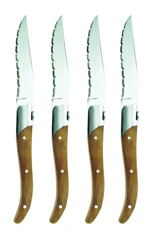SIRLOIN Steakmesser Helles Holz - Legnoart