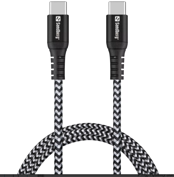 Survivor USB-C-auf-USB-C-Ladekabel - Sandberg