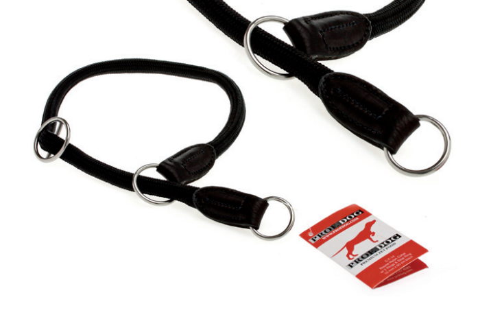 Dressurhalsband, schwarz - PROF DOG