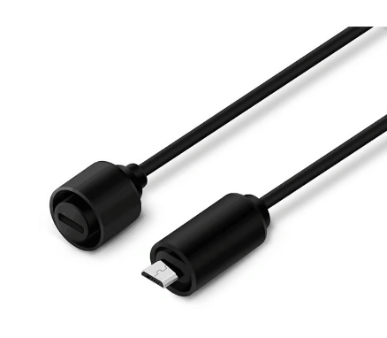 Schwarz 4,5m Stromkabel - Reolink