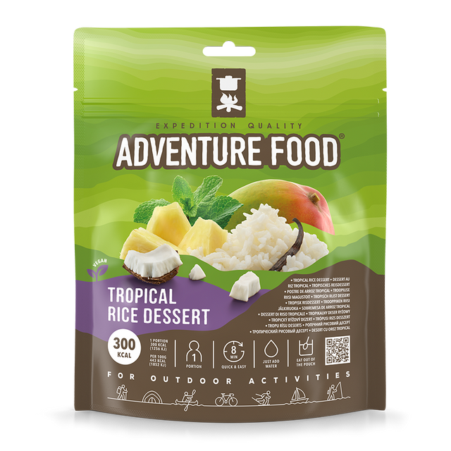 Tropical Rice Dessert - Adventure Food