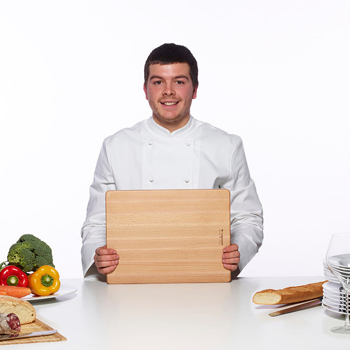 CHEF'S PLACE Schneidebrett - XL Buchenholz - Legnoart