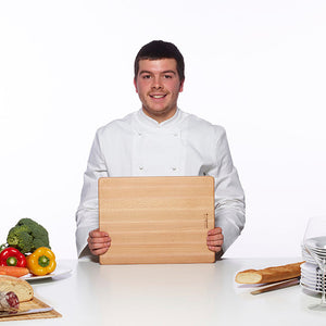 CHEF'S PLACE Schneidebrett - XL Buchenholz - Legnoart