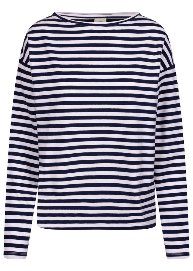 Thelma - Navy Stripe - Trespass