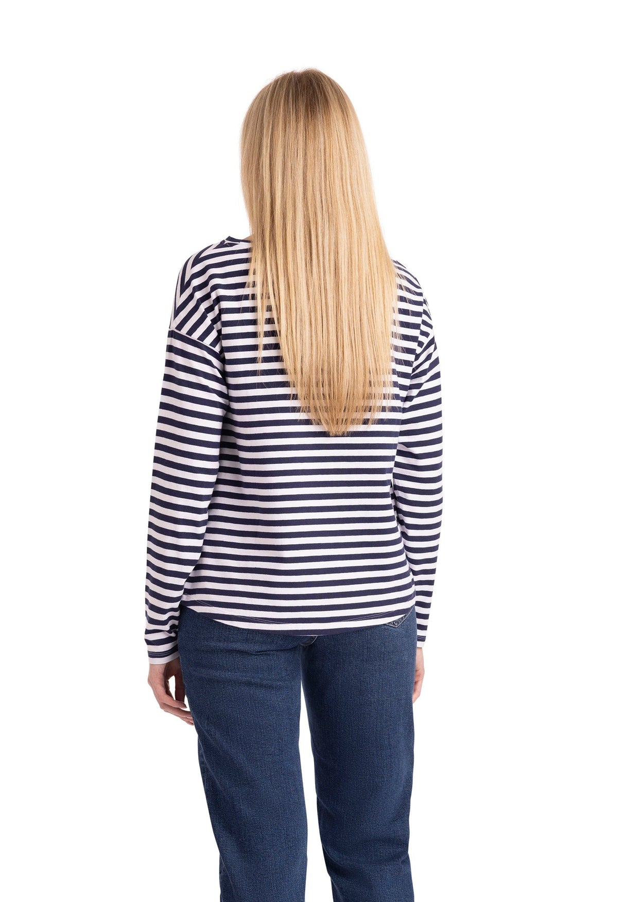 Thelma - Navy Stripe - Trespass