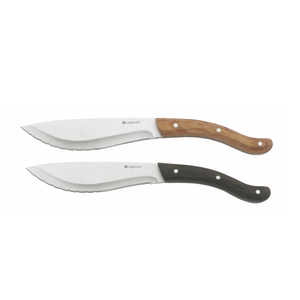 TOMAHAWK Steakmesserset - 4 Stk. - dunkler Griff - Legnoart