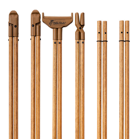 Ultimate Holz 4-beiniger Schießstock - 4Stablestick