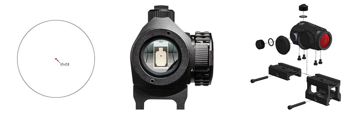 Crossfire II – Red Dot (2 MOA) – Vortex