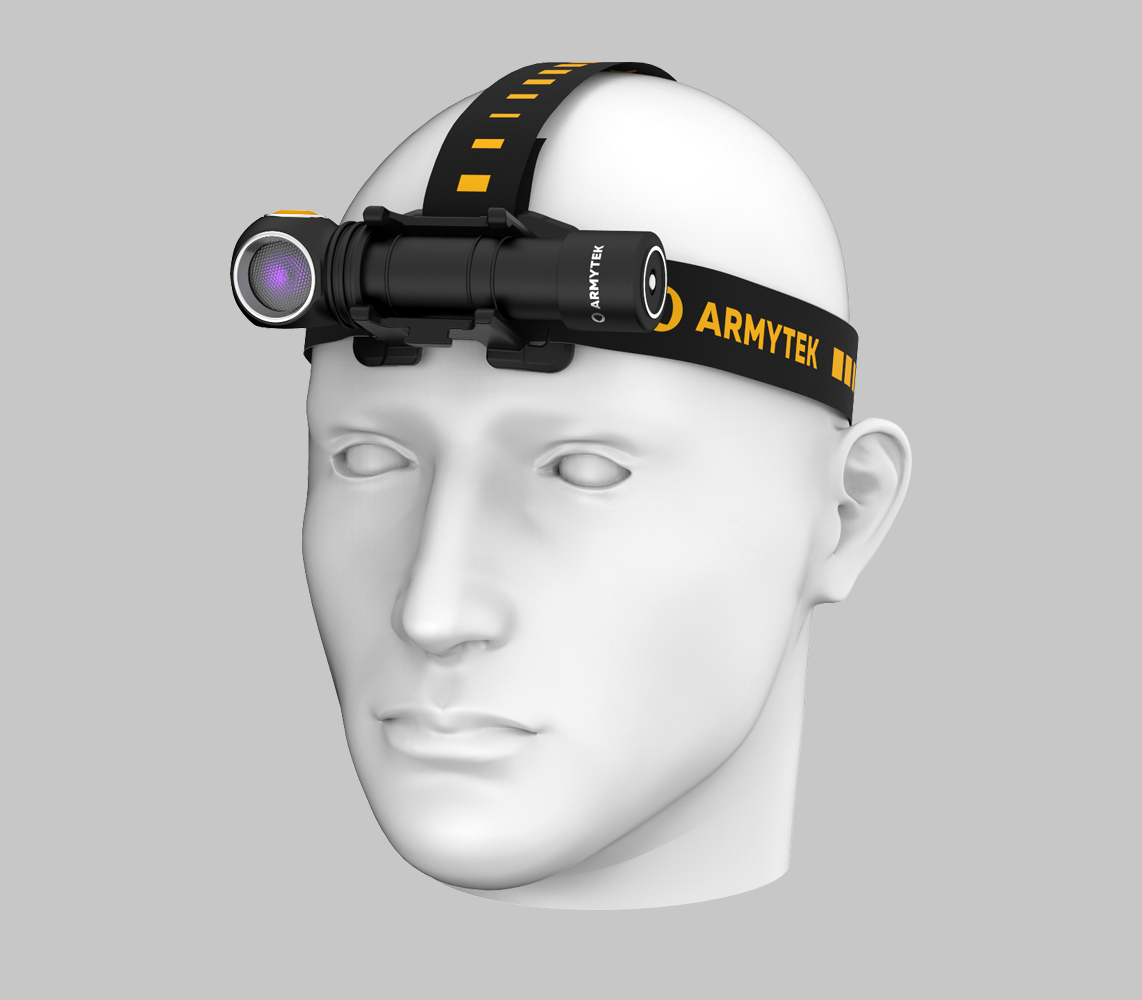 Wizard C2 WUV - Weiß & Ultraviolett - 1100 lm & 1595 mW (400 nm) - Armytek