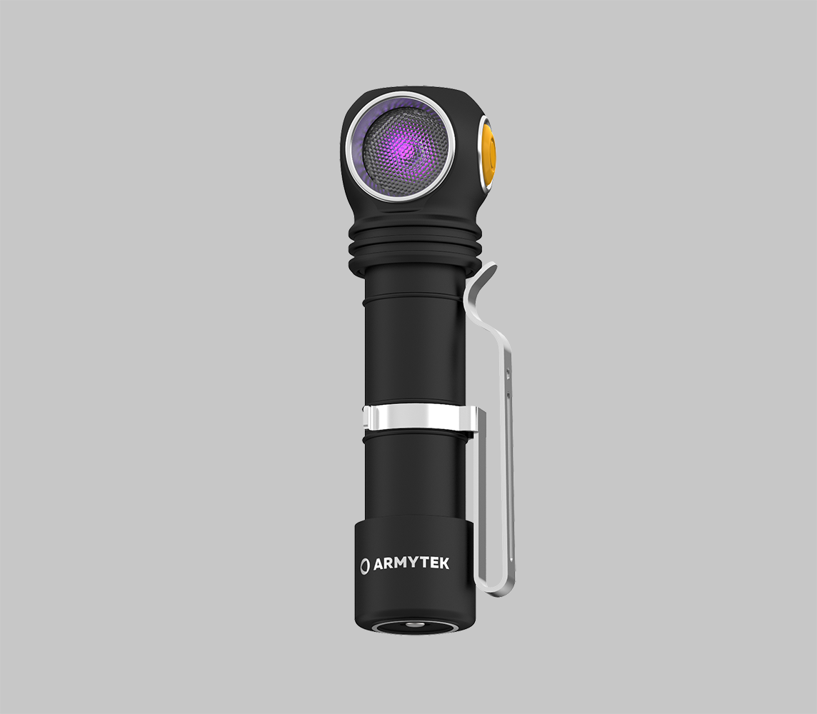 Wizard C2 WUV - Weiß & Ultraviolett - 1100 lm & 1595 mW (400 nm) - Armytek