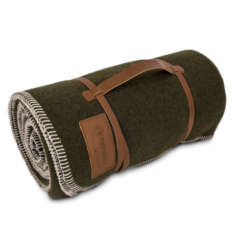 Petromax Wool Blanket 150 x 200 cm smoky - Petromax - Moss Green/Black