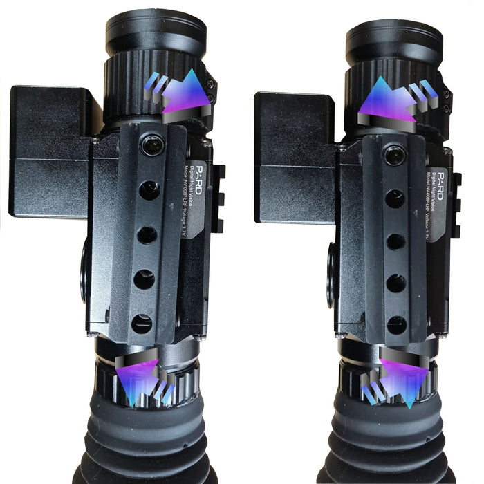 YnX Fadenkreuz-Zentrierung – Nieload