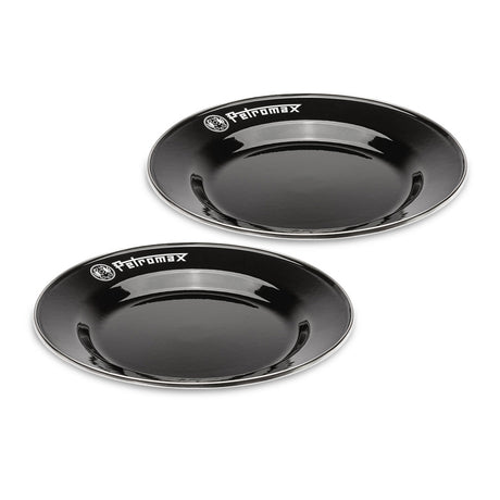 Petromax Emaille-Teller Schwarz 2 Stück (2 - Petromax – Petromax
