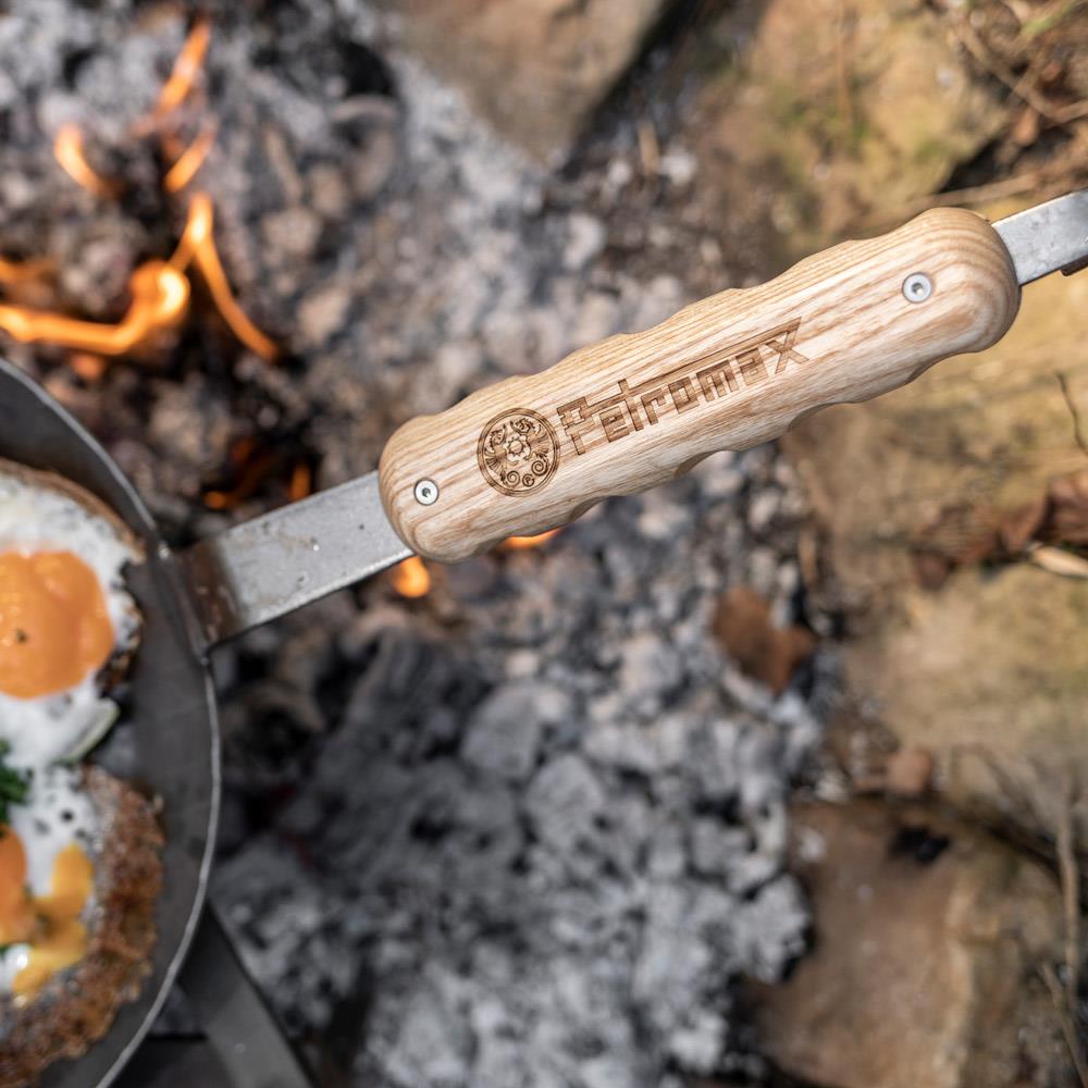 Holzgriff für Schmiedeeisenpfanne – Petromax